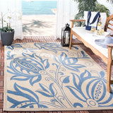 SAFAVIEH Courtyard Nasima Indoor/ Outdoor Patio Backyard Rug