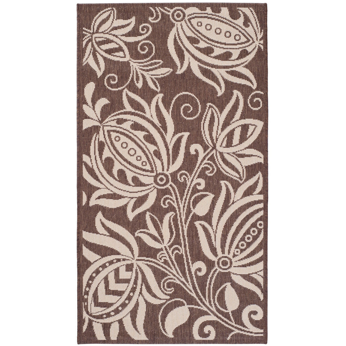 SAFAVIEH Courtyard Nasima Indoor/ Outdoor Patio Backyard Rug