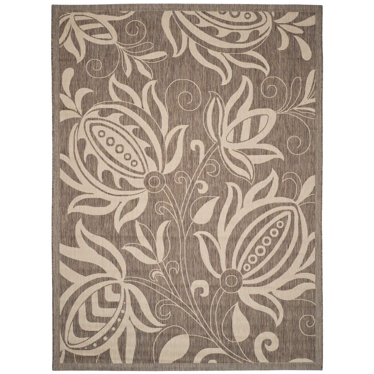 SAFAVIEH Courtyard Nasima Indoor/ Outdoor Patio Backyard Rug