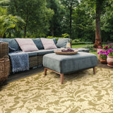 SAFAVIEH Courtyard Nedda Indoor/ Outdoor Waterproof Patio Backyard Rug