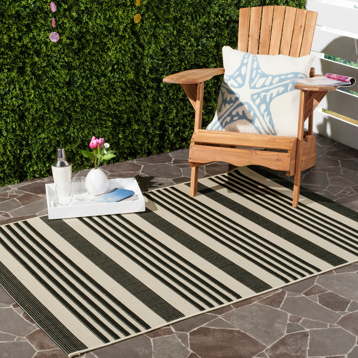 SAFAVIEH Courtyard Orsi Indoor/ Outdoor Waterproof Area Rug