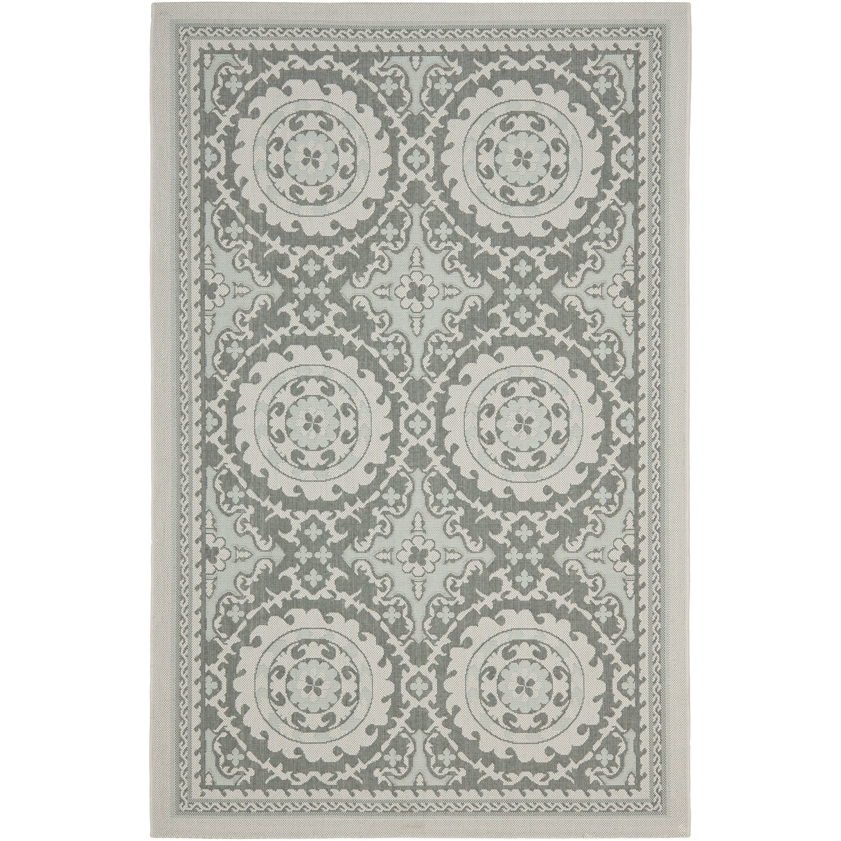 SAFAVIEH Courtyard Otilie Indoor/ Outdoor Waterproof Patio Backyard Rug