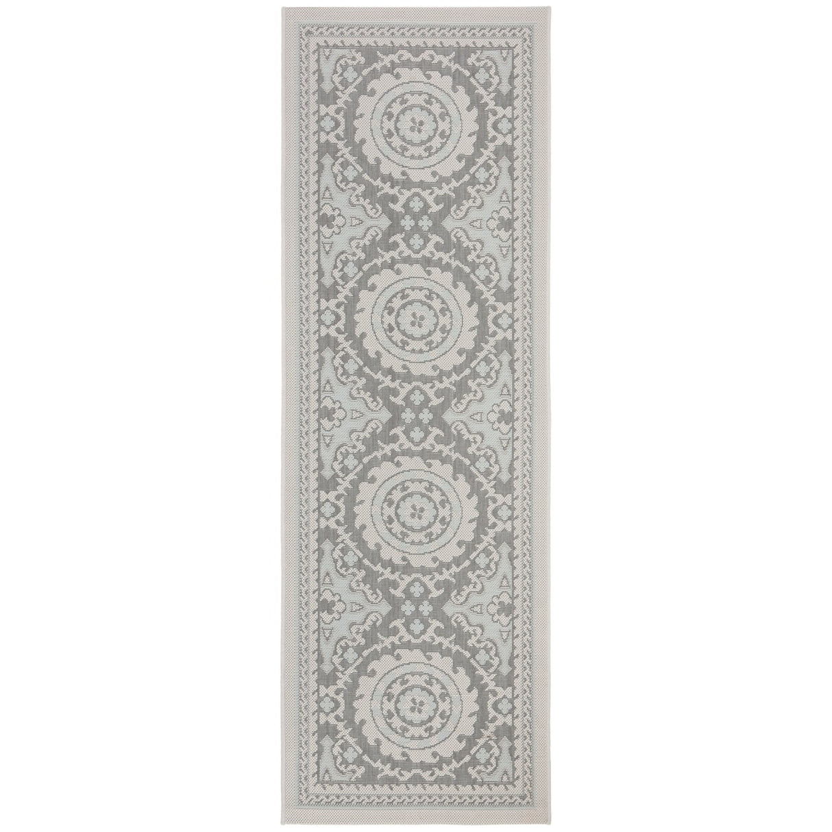 SAFAVIEH Courtyard Otilie Indoor/ Outdoor Waterproof Patio Backyard Rug