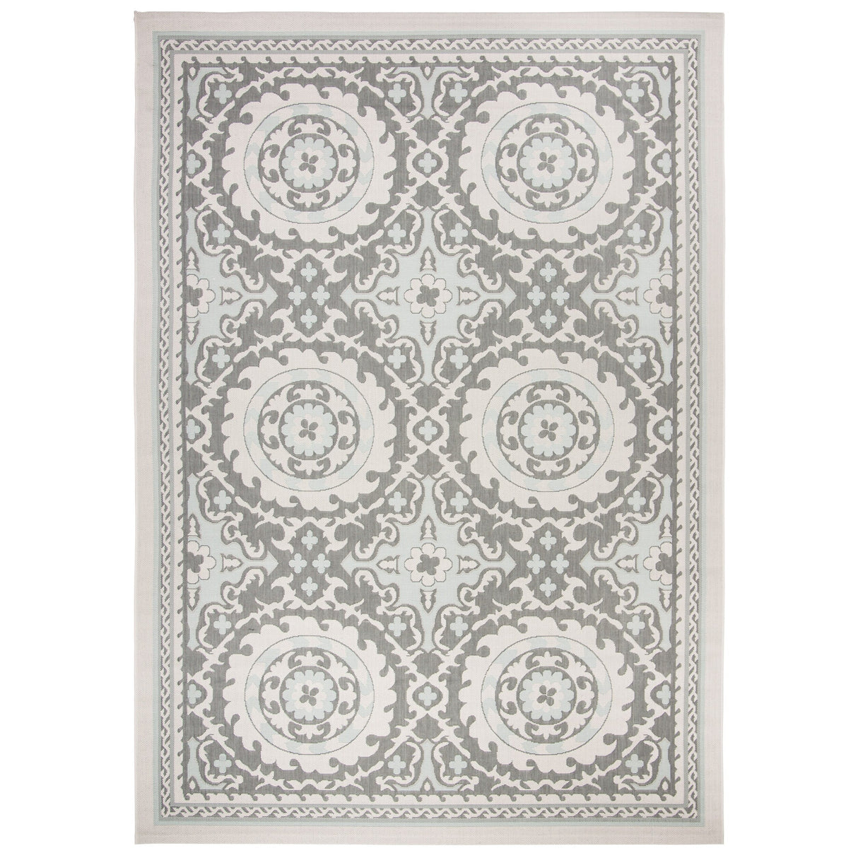 SAFAVIEH Courtyard Otilie Indoor/ Outdoor Waterproof Patio Backyard Rug