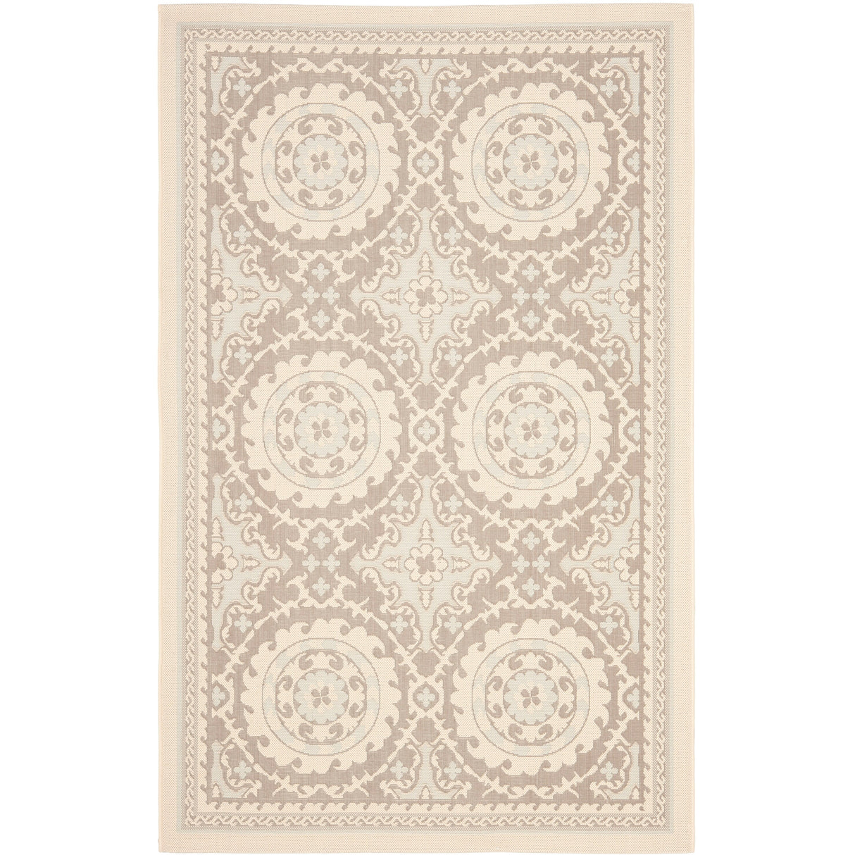 SAFAVIEH Courtyard Otilie Indoor/ Outdoor Waterproof Patio Backyard Rug