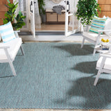 SAFAVIEH Courtyard Ragini Indoor/Outdoor Waterproof Patio Backyard Rug