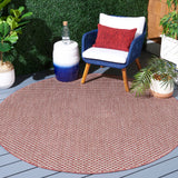 SAFAVIEH Courtyard Ragini Indoor/Outdoor Waterproof Patio Backyard Rug