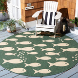 SAFAVIEH Courtyard Ragne Indoor/ Outdoor Waterproof Patio Backyard Rug