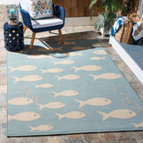 SAFAVIEH Courtyard Ragne Indoor/ Outdoor Waterproof Patio Backyard Rug