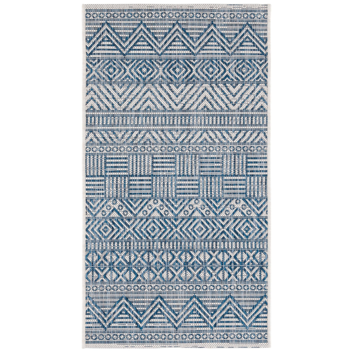 SAFAVIEH Courtyard Rozenn Indoor/ Outdoor Waterproof Patio Backyard Rug