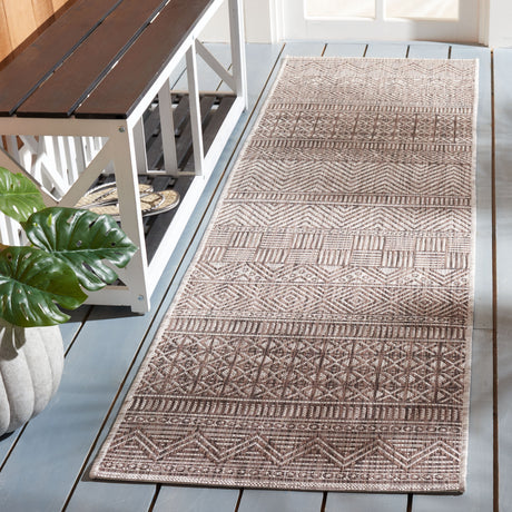 SAFAVIEH Courtyard Rozenn Indoor/ Outdoor Waterproof Patio Backyard Rug