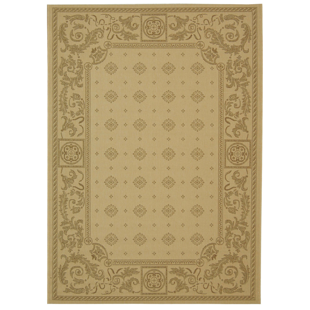 SAFAVIEH Courtyard Steve Indoor/ Outdoor Waterproof Patio Backyard Rug