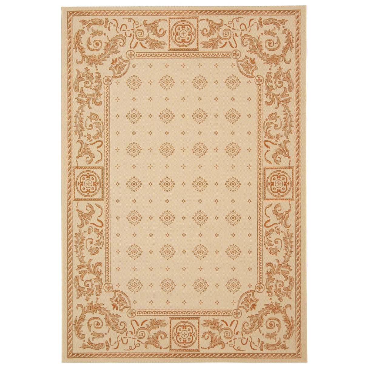 SAFAVIEH Courtyard Steve Indoor/ Outdoor Waterproof Patio Backyard Rug