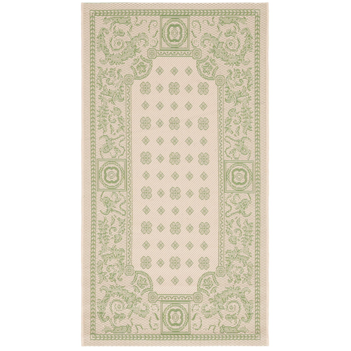 SAFAVIEH Courtyard Steve Indoor/ Outdoor Waterproof Patio Backyard Rug