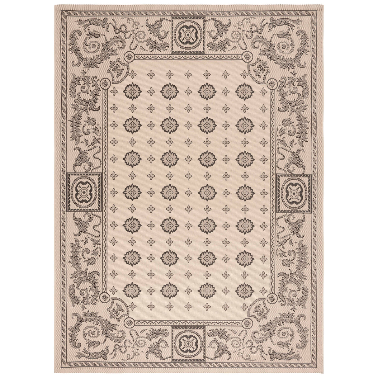 SAFAVIEH Courtyard Steve Indoor/ Outdoor Waterproof Patio Backyard Rug