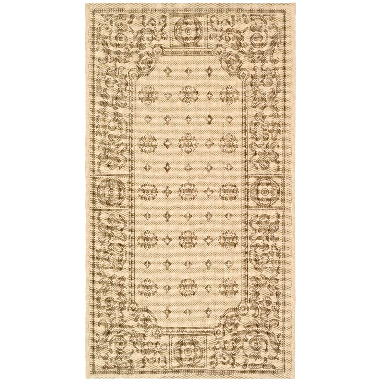 SAFAVIEH Courtyard Steve Indoor/ Outdoor Waterproof Patio Backyard Rug