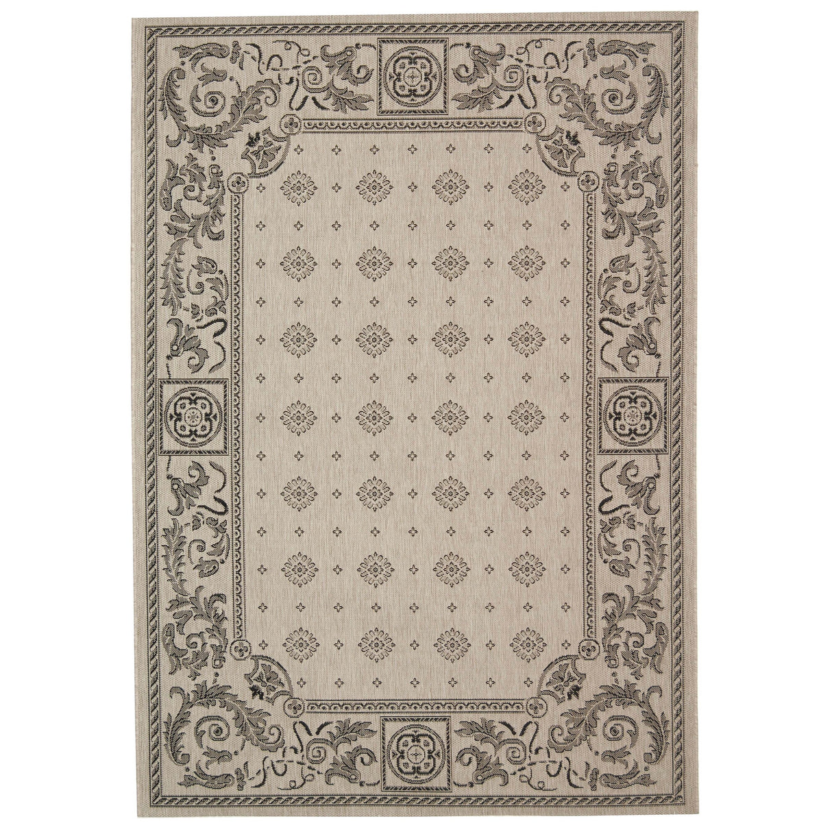 SAFAVIEH Courtyard Steve Indoor/ Outdoor Waterproof Patio Backyard Rug