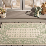 SAFAVIEH Courtyard Steve Indoor/ Outdoor Waterproof Patio Backyard Rug