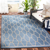 SAFAVIEH Courtyard Sufia Waterproof Trellis Backyard Patio Rug