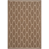 SAFAVIEH Courtyard Sufia Waterproof Trellis Backyard Patio Rug