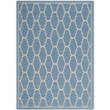 SAFAVIEH Courtyard Sufia Waterproof Trellis Backyard Patio Rug