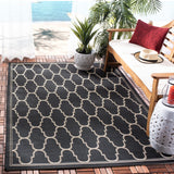 SAFAVIEH Courtyard Sufia Waterproof Trellis Backyard Patio Rug