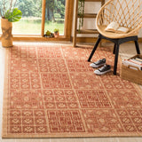 SAFAVIEH Courtyard Syeda Indoor/ Outdoor Waterproof Patio Backyard Rug