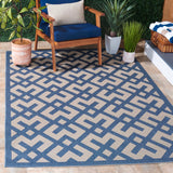 SAFAVIEH Courtyard Sytske Indoor/ Outdoor Waterproof Patio Backyard Rug