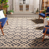 SAFAVIEH Courtyard Sytske Indoor/ Outdoor Waterproof Patio Backyard Rug