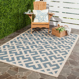 SAFAVIEH Courtyard Sytske Indoor/ Outdoor Waterproof Patio Backyard Rug