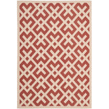 SAFAVIEH Courtyard Sytske Indoor/ Outdoor Waterproof Patio Backyard Rug