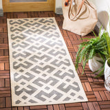 SAFAVIEH Courtyard Sytske Indoor/ Outdoor Waterproof Patio Backyard Rug