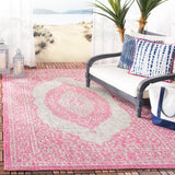 SAFAVIEH Courtyard Thoma Medallion Indoor/ Outdoor Waterproof Patio Backyard Rug