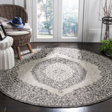 SAFAVIEH Courtyard Thoma Medallion Indoor/ Outdoor Waterproof Patio Backyard Rug