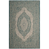 SAFAVIEH Courtyard Thoma Medallion Indoor/ Outdoor Waterproof Patio Backyard Rug