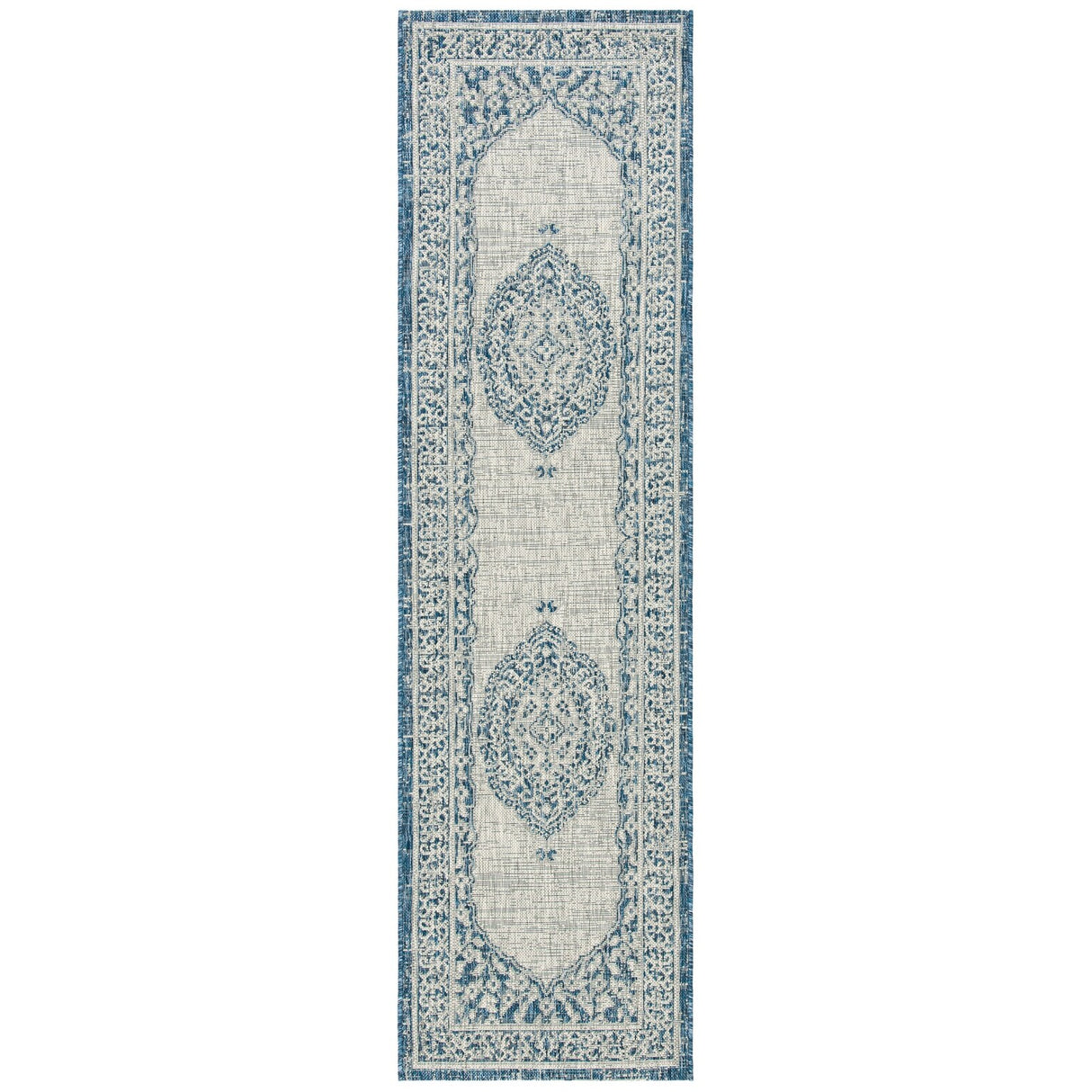 SAFAVIEH Courtyard Thoma Medallion Indoor/ Outdoor Waterproof Patio Backyard Rug