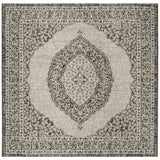 SAFAVIEH Courtyard Thoma Medallion Indoor/ Outdoor Waterproof Patio Backyard Rug