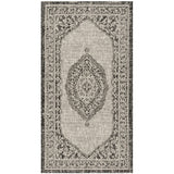 SAFAVIEH Courtyard Thoma Medallion Indoor/ Outdoor Waterproof Patio Backyard Rug