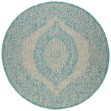 SAFAVIEH Courtyard Thoma Medallion Indoor/ Outdoor Waterproof Patio Backyard Rug