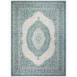 SAFAVIEH Courtyard Thoma Medallion Indoor/ Outdoor Waterproof Patio Backyard Rug