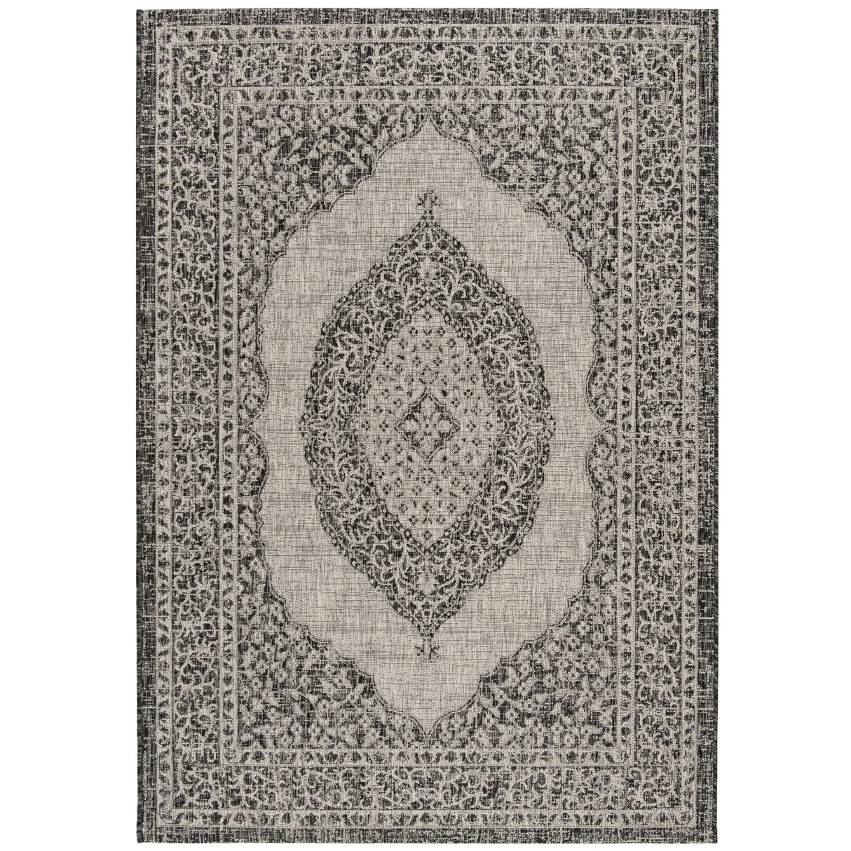 SAFAVIEH Courtyard Thoma Medallion Indoor/ Outdoor Waterproof Patio Backyard Rug