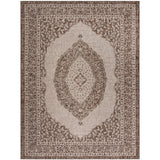 SAFAVIEH Courtyard Thoma Medallion Indoor/ Outdoor Waterproof Patio Backyard Rug