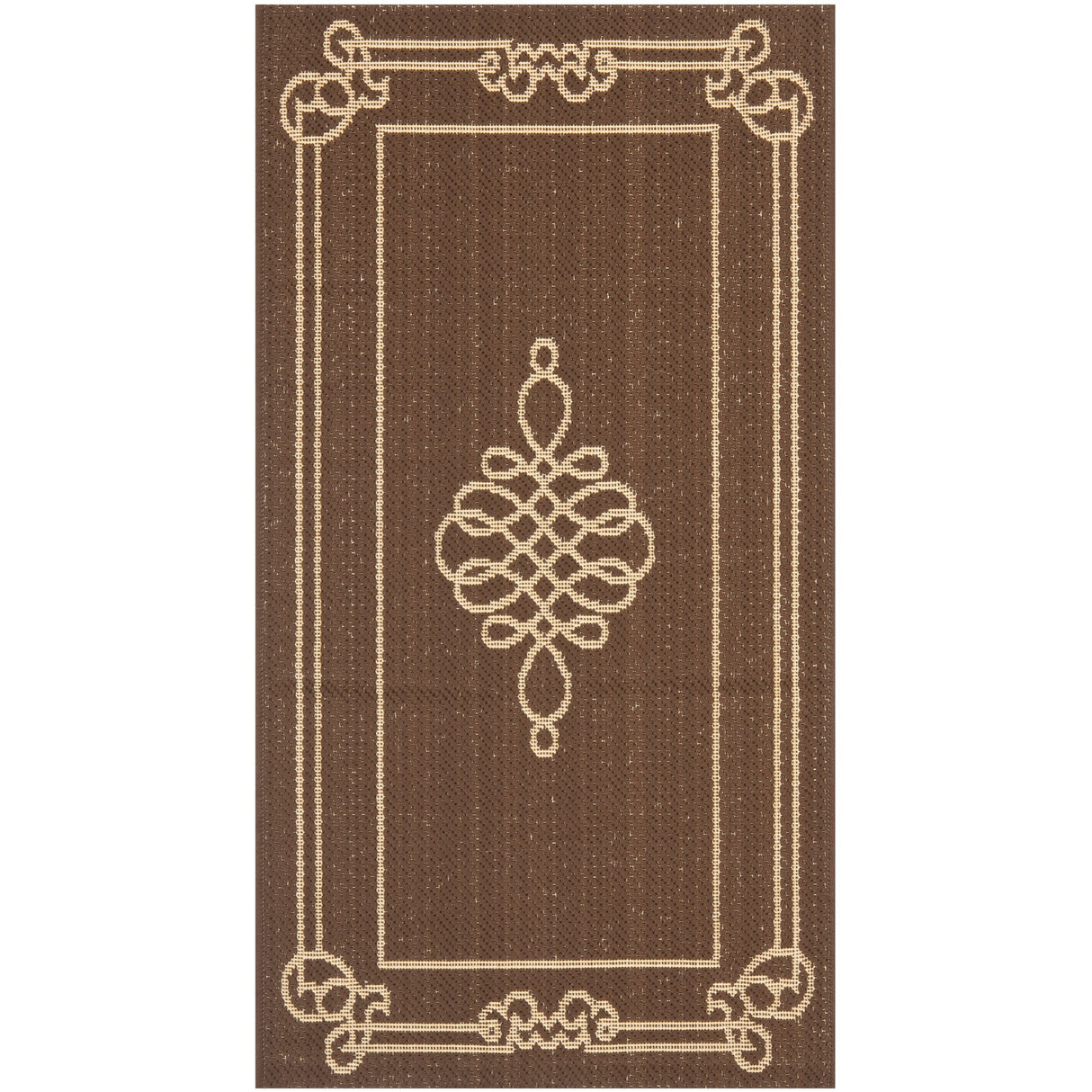 SAFAVIEH Courtyard Vasudha Indoor/ Outdoor Waterproof Patio Backyard Rug