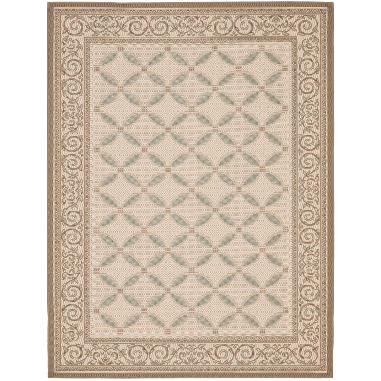 SAFAVIEH Courtyard Zennur Indoor/ Outdoor Waterproof Patio Backyard Rug