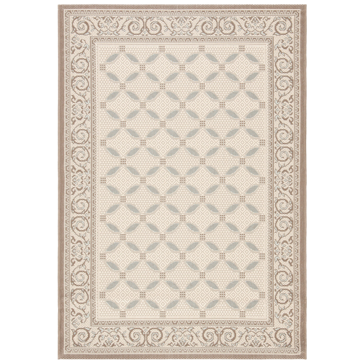 SAFAVIEH Courtyard Zennur Indoor/ Outdoor Waterproof Patio Backyard Rug