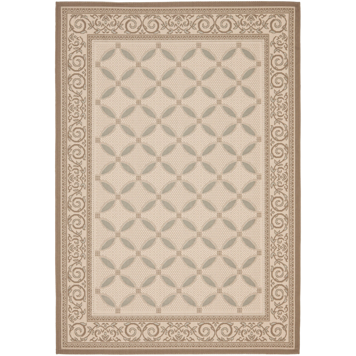 SAFAVIEH Courtyard Zennur Indoor/ Outdoor Waterproof Patio Backyard Rug