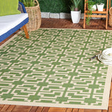 SAFAVIEH Courtyard Zohre Indoor/ Outdoor Waterproof Patio Backyard Rug