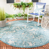 SAFAVIEH Courtyard Zuleyha Indoor/ Outdoor Waterproof Patio Backyard Rug