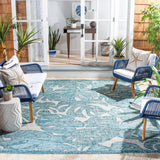 SAFAVIEH Courtyard Zuleyha Indoor/ Outdoor Waterproof Patio Backyard Rug