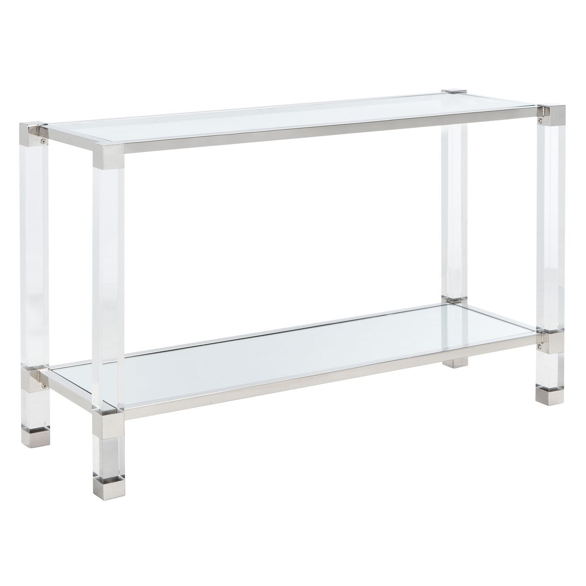 SAFAVIEH Couture Abigaelle Acyrlic Console Table - 48Wx17Dx30H